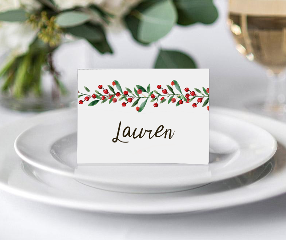 Salino JINGLE BELLS - download de leukste plaatskaartjes voor op de kersttafel!